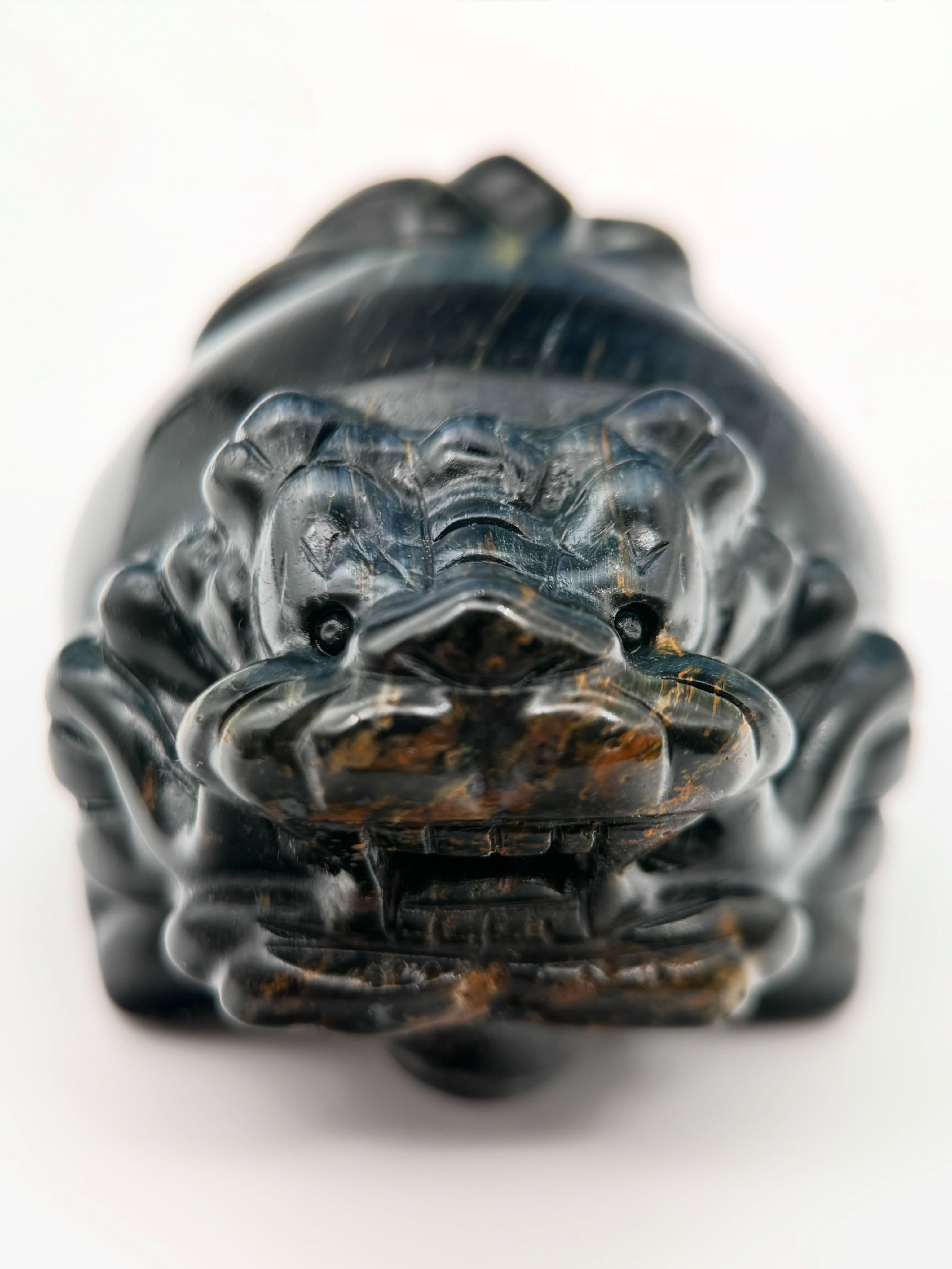 Blue Tiger’s Eye Dragon Turtle No.009