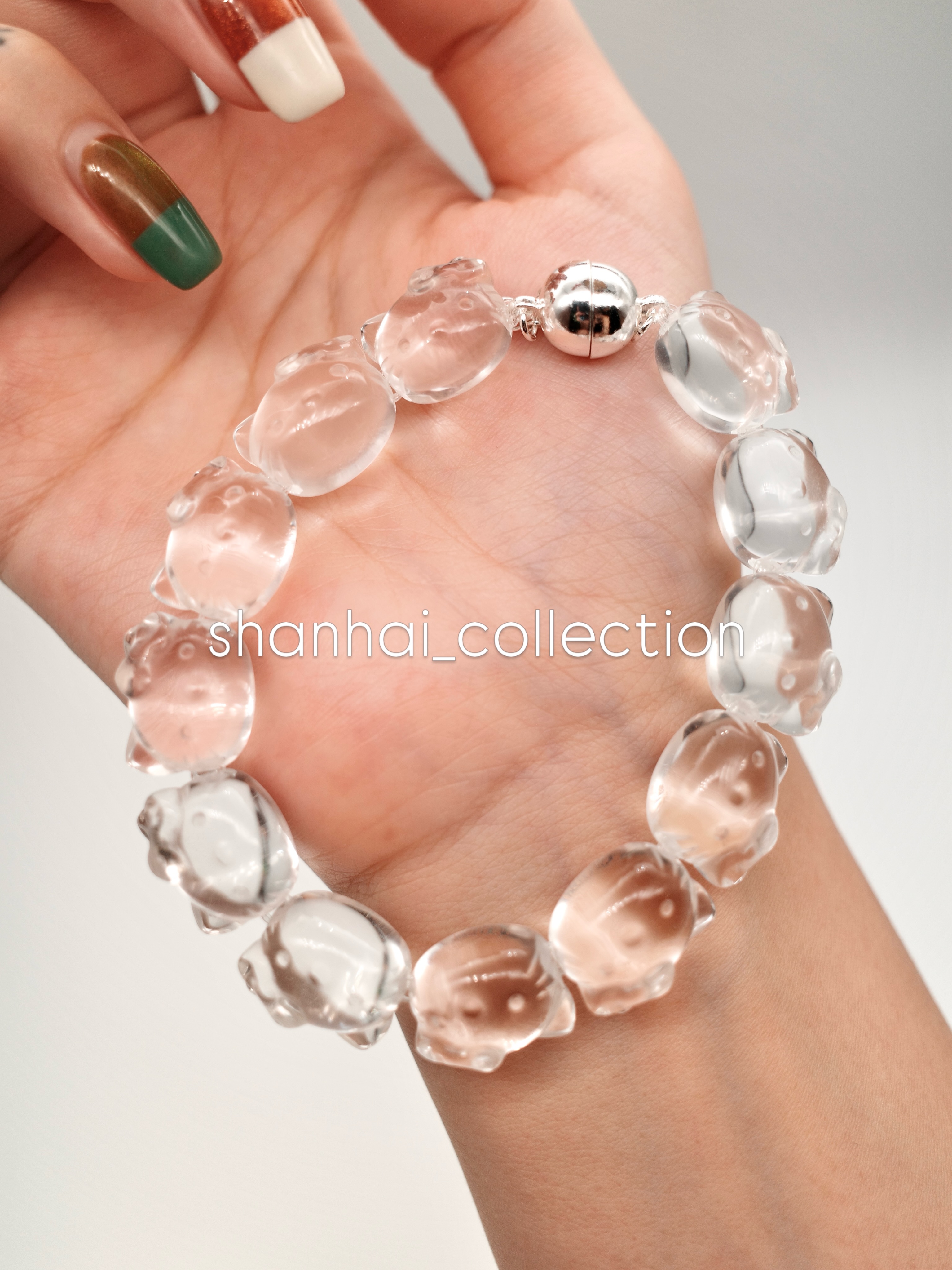 Kitty AA Clear Quartz Bracelet