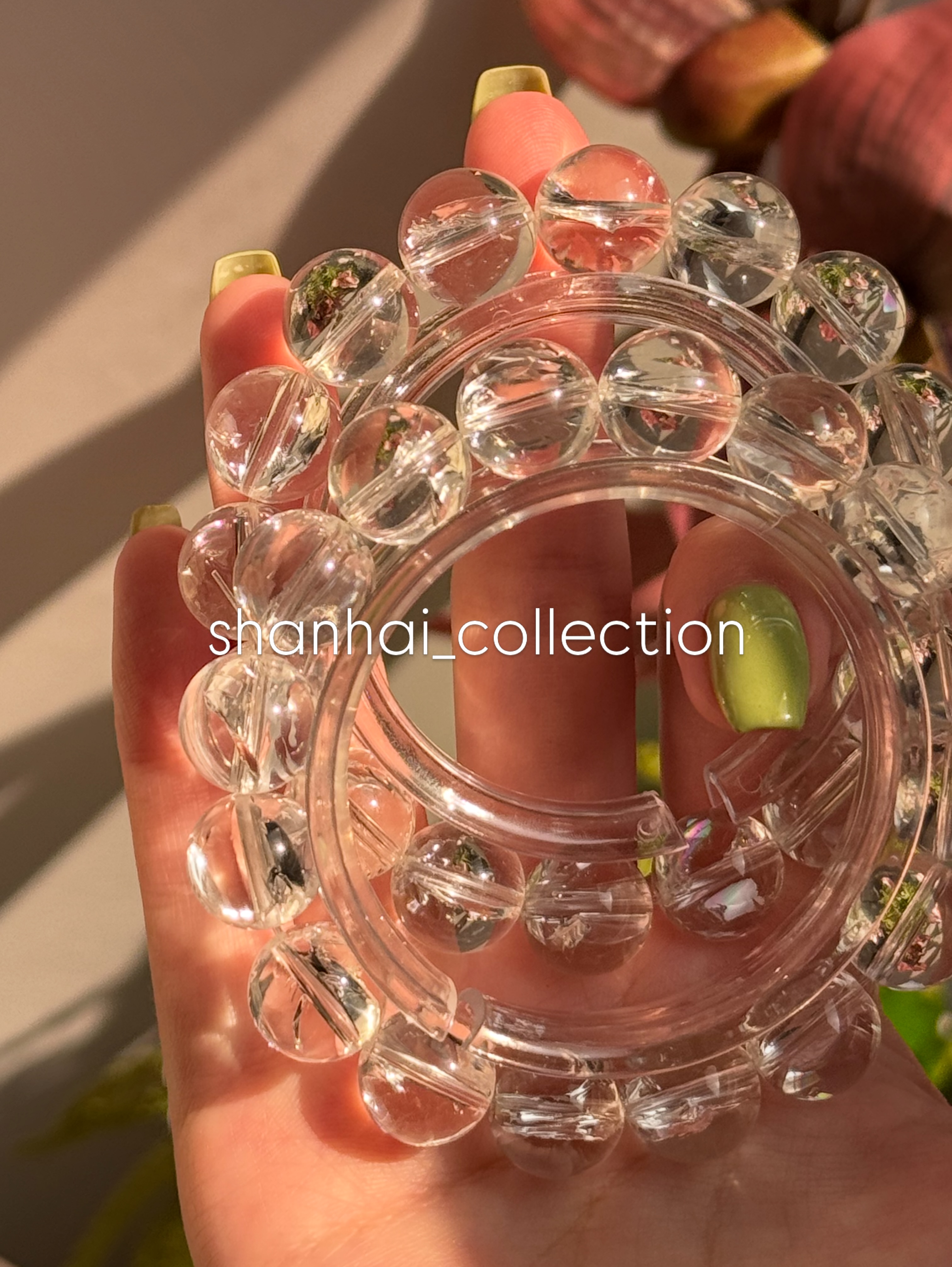 Lemurian Clear Quartz Bracelet